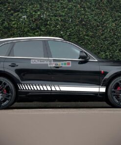 Decal Vinyl Universal Side Sport Stripe Kit Compatible with Audi Q5