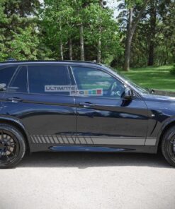 Decal Sticker Vinyl Side Sport Stripe Kit Compatible with BMW X5