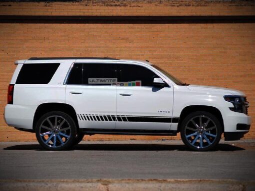 Decal Sticker Vinyl Side Sport Stripe Kit Chevrolet Tahoe 2015-2017