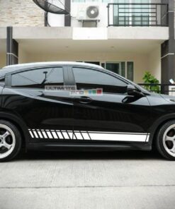 Decal Sticker Vinyl Side Sport Stripe Kit Honda HRV 2014-2017