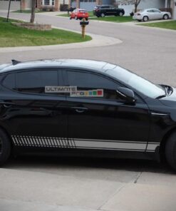 Decal Sticker Vinyl Side Sport Stripe Kit Compatible with Kia Optima 2010 - Present