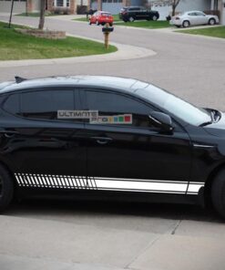 Decal Sticker Vinyl Side Sport Stripe Kit Compatible with Kia Optima 2010 - Present