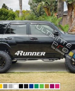 Decal Sticker Vinyl Side Stripe Kit Compatible with Toyota 4Runner