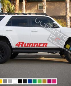 Decal Sticker Vinyl Side Stripe Kit Compatible with Toyota 4Runner 