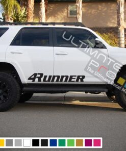 Decal Sticker Vinyl Side Stripe Kit Compatible with Toyota 4Runner 