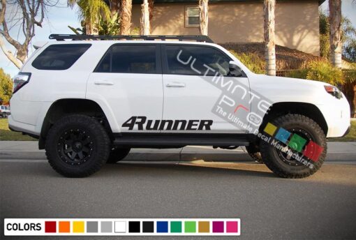 Decal Sticker Vinyl Side Stripe Kit Compatible with Toyota 4Runner