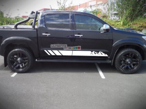 Decal Sticker Vinyl Side Stripe Kit Toyota Hilux 2004-2017