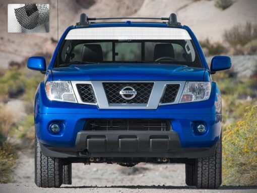 Decal Sticker Vinyl Windshield Banner Compatible with Nissan Frontier Navara 2004-Present