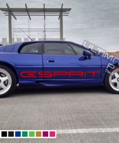 Decal Sticker Vinyl side Door Stripes For Lotus Esprit 1995 - 2004