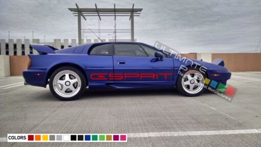 Decal Sticker Vinyl side Door Stripes For Lotus Esprit 1995 - 2004