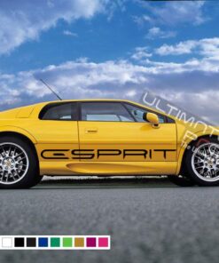 Decal Sticker Vinyl side Door Stripes For Lotus Esprit 1995 - 2004