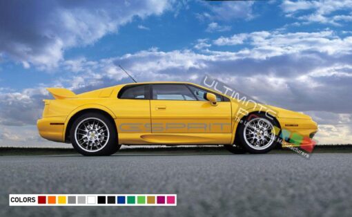 Decal Sticker Vinyl side Door Stripes For Lotus Esprit 1995 - 2004