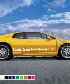 Decal Sticker Vinyl side Door Stripes For Lotus Esprit 1995 - 2004