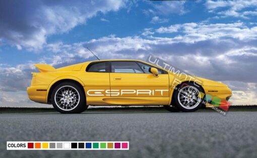 Decal Sticker Vinyl side Door Stripes For Lotus Esprit 1995 - 2004