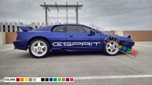 Decal Sticker Vinyl side Door Stripes For Lotus Esprit 1995 - 2004