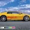 Decal Sticker Vinyl side Door Stripes For Lotus Esprit