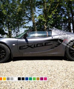 Decal Sticker Vinyl side Door Stripes For Lotus Exige Supercharger