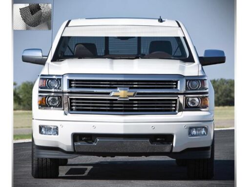 Windshield banner sticker, vinyl for Chevrolet Silverado decal 2010 - Present