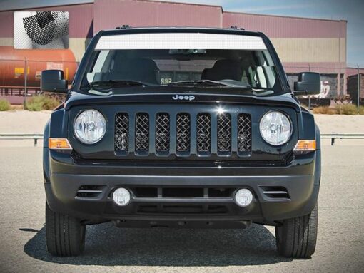 Decal Vinyl Windshield Banner Stripe Compatible with Jeep Patriot