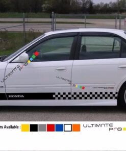 Decal sticker Stripe For HONDA civic 1997 1998 1999 2000 EK9 Type R