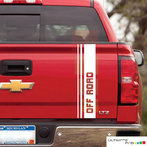 Decal sticker for Chevrolet Silverado rear gate tailgate GMC Sierra