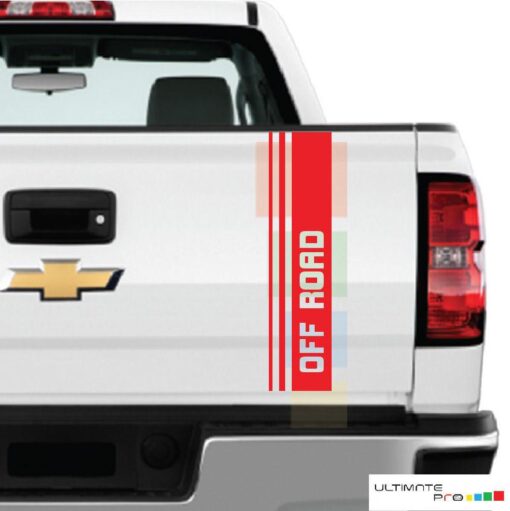 Decal sticker for Chevrolet Silverado rear gate tailgate GMC Sierra