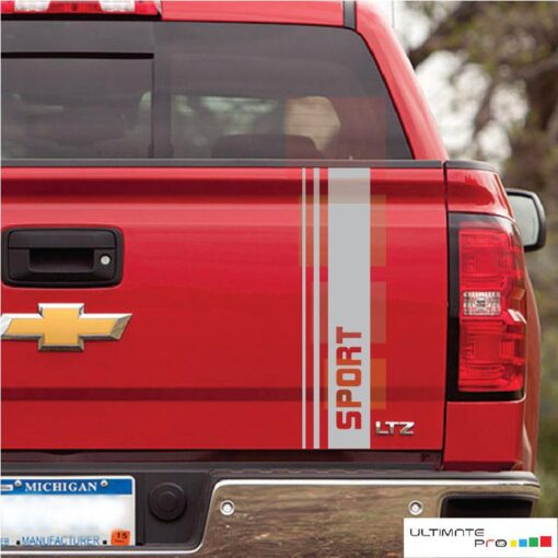 Decal Sticker Fits CHEVY Chevrolet Silverado GMC Sierra 4x4