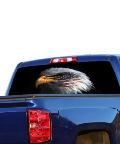 Black Eagle 3 Perforated for Chevrolet Silverado decal 2015 - Present