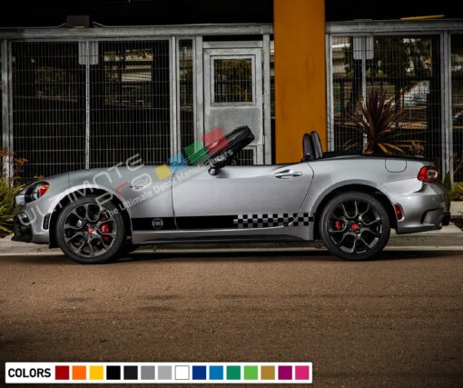 Decal Side Stripes For FIAT 124 SPIDER 2017 - Present