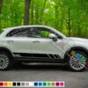 Side Stripes Decal For Fiat 500X 2016 - Present