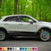 Racing Side Stripes Decal For Fiat 500X 2016 - Present