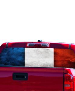 France Flag Perforated for Chevrolet Colorado decal 2015 - Present