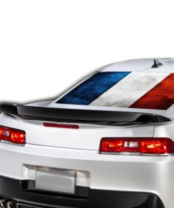 France Flag Perforated for Chevrolet Camaro Vinyl 2015 - Present