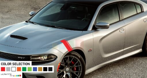 Sticker Decal Vinyl Fender For Dodge Charger 2011 - Present