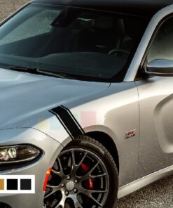 Decal For Dodge Charger 2011 - Present Front panel Hash Sticker