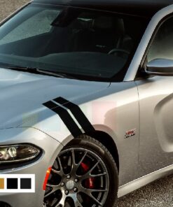 Side Fender Stripes Decal Vinyl For Dodge Charger 2011 - Present