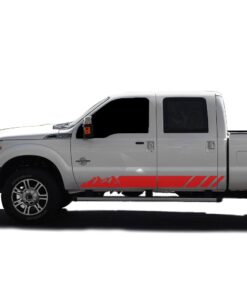 Decal Mountain Graphic Vinyl Kit Compatible with Ford F350 2013-Present