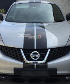Perforated decals Nissan Navara rear window sticker 2012 - Present