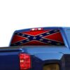 General Lee Perforated for Chevrolet Silverado decal 2015 - Present