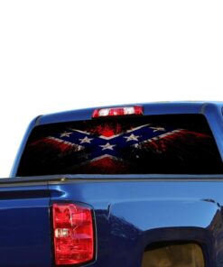 Eagle General Lee Perforated for Chevrolet Silverado decal 2015 - Present