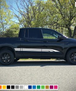 Decal Sticker Stripe Kit Compatible with Honda Ridgeline 2016-Present