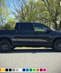 Decal Sticker Stripe Kit Compatible with Honda Ridgeline 2016-Present