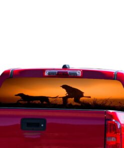 Dog Hunting Perforated for Chevrolet Colorado decal 2015 - Present