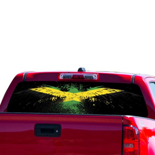 Jamaica Eagle Perforated for Chevrolet Colorado decal 2015 - Present