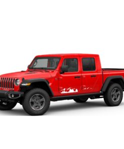 Decal mountain Compatible with Jeep Gladiator 2019-Present
