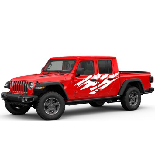 Decal sticker splash Compatible with Jeep Gladiator 2019-Present