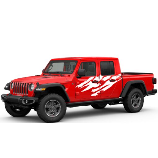 Decal sticker splash Compatible with Jeep Gladiator 2019-Present