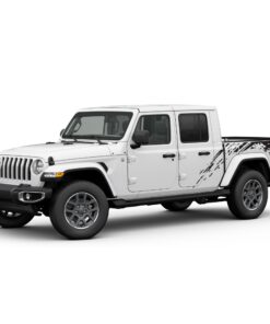 Decal bed mud spalsh Compatible with Jeep Gladiator 2019-Present