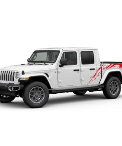 Decal bed mud spalsh Compatible with Jeep Gladiator 2019-Present