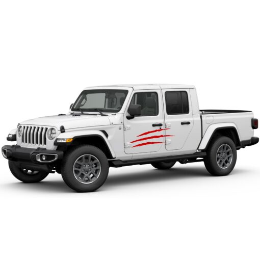 Decal scratch Compatible with Jeep Gladiator 2019-Present